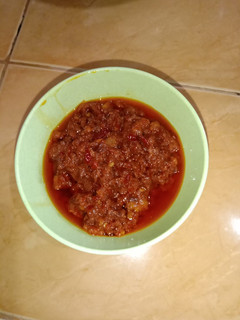 Foto resep Sambal merah kornet