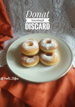 Foto resep Donat Sourdough Discard, No Egg Super Lembut