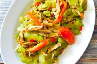 Resep Tumis Pare Teri, Enak Banget