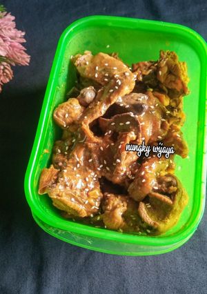 Foto resep Ayam bumbu teriyaki