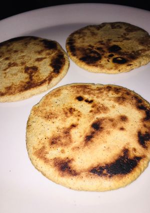 A picture of Jaggery roti.