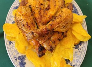 Foto principal de Pollo a l'ast pero en el horno de casa