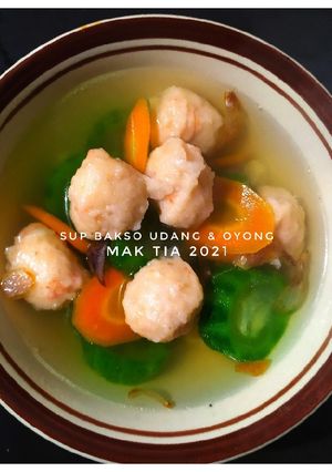 Foto resep Sup simple baso udang & sayuran