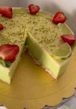Foto di Torta lime e pistacchio