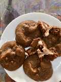 Marshmallow chocolate cookies