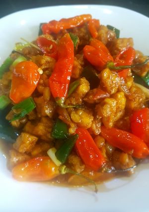 Foto resep Cabe rawit orek tempe