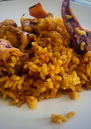 Foto principal de Arroz de calamares (con Salmorreta)