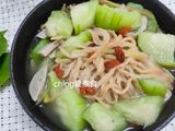 十分鐘上菜-養生鍋燒絲瓜麵