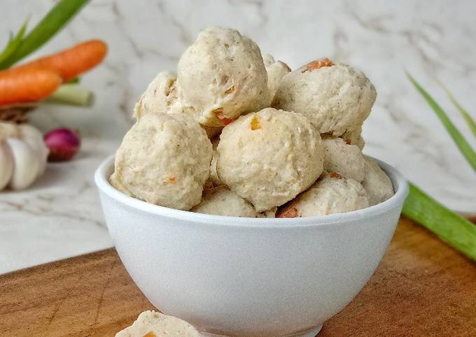 Resep Bakso Ayam Wortel Frozen Oleh Dapoerliandra Cookpad