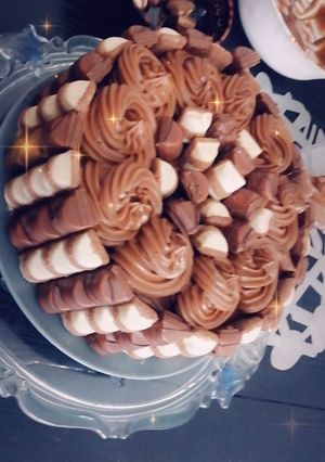 صورة لوصفة كيكة شكولا