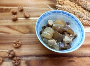 Foto resep Angsio haisom (teripang) masak lobak