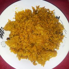 A picture of Pilau# jikoni weekly challenge.