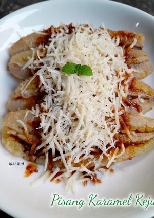 Foto resep Pisang Karamel Keju