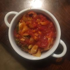 A picture of Garden pasta.