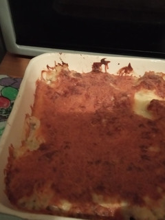 Una foto de Coliflor gratinada