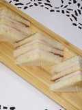 Chicken salami sandwich