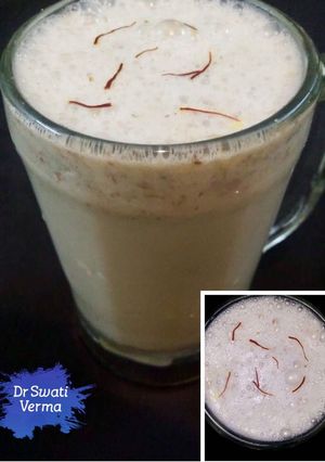 A picture of Kaju shake.