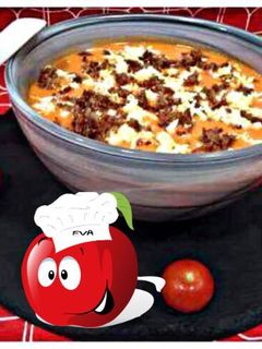 Una foto de Salmorejo