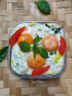 Foto resep Pepes Telur Asin Tahu