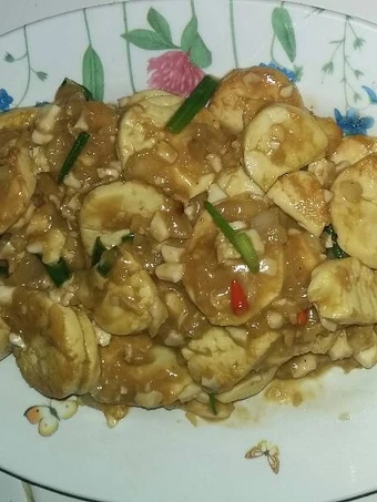 Cara Mudah Membikin Resep Tofu Telur Asin yang Uenak Anti Ribet, Uenak Banget
