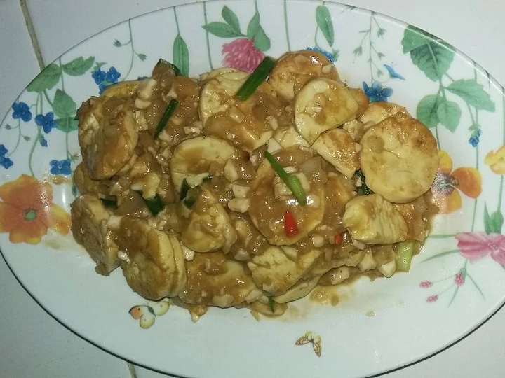 Cara Mudah Membikin Resep Tofu Telur Asin yang Uenak Anti Ribet, Uenak Banget