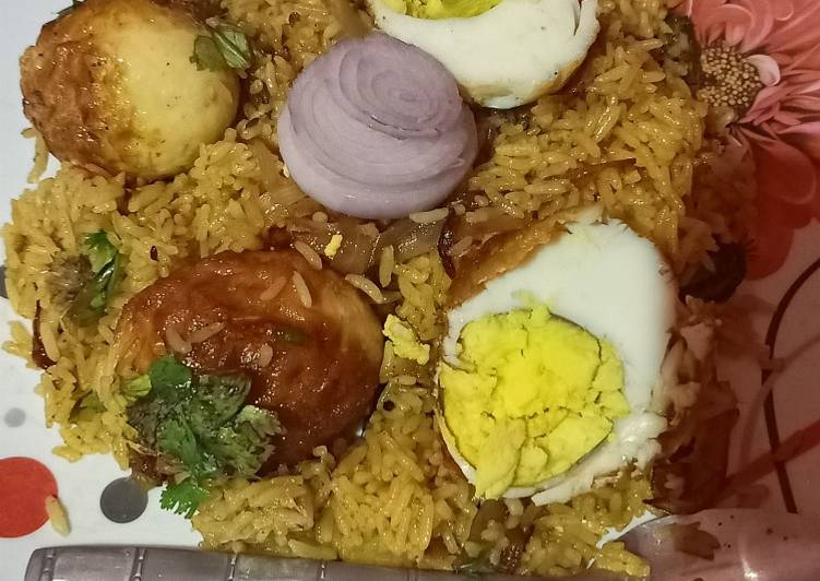 Egg biriyani