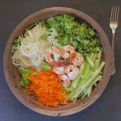 A picture of Summer Roll Salad.