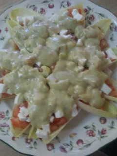 Una foto de Ensalada de endivias con sorpresa