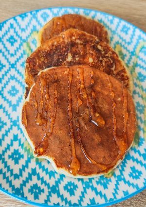 Φωτογραφία της συνταγής Pancakes με ανθότυρο
