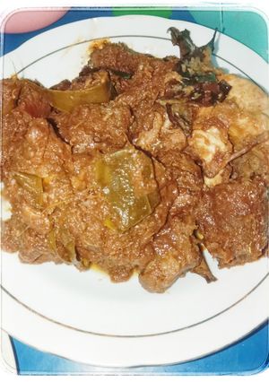 Foto resep Rendang Daging Sapi (Bumbu Instant Tanpa Santan)