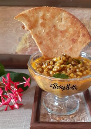A picture of Khakhra-Moong Shots.