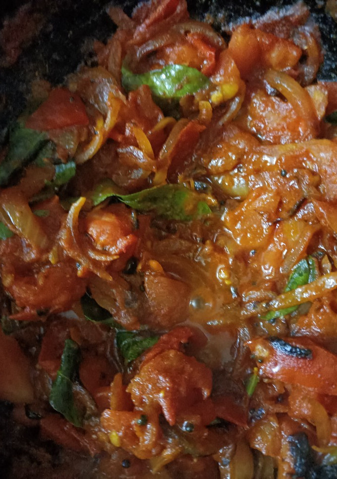 தக்காளி தொக்கு(tomato thokku recipe in tamil) செய்முறை முக்கிய புகைப்படம்