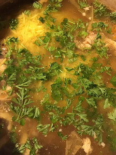 A picture of California Farm Cornish Chicken Consommé for 2.