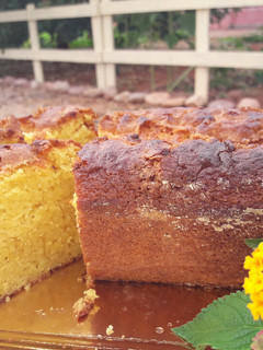 Una foto de Plum cake de naranja