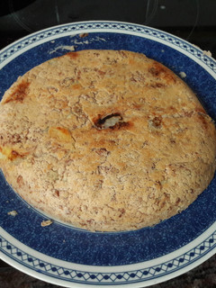 Una foto de 🇪🇸 Tortilla "española" de alubias sin harina y vegana 🍳
