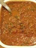 Salsa roja con cerveza
