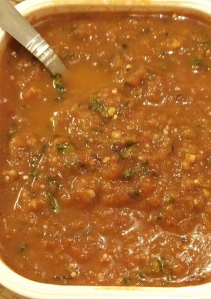 Una foto de Salsa roja con cerveza