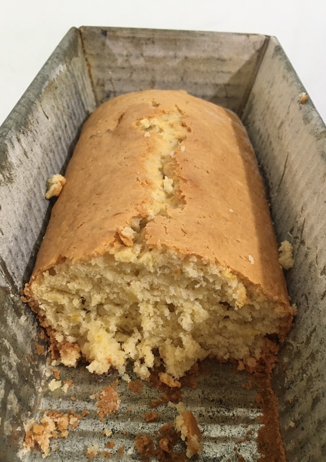 Una foto de Budín de naranja