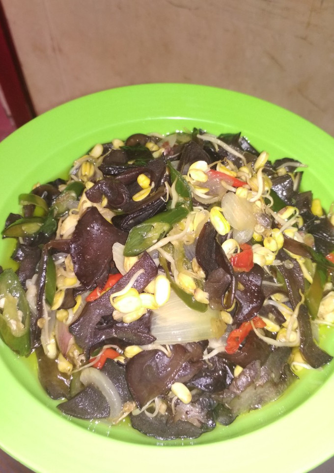 Foto resep Tumis jamur kuping