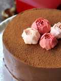 Bizcocho de chocolate relleno