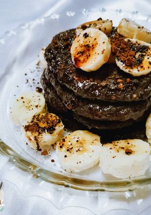 รูปของ Pancake Banana Chocolate 🥞🍌🍫 (สูตรคลีน)