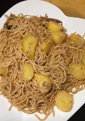 A picture of Spaghetti 🍝.