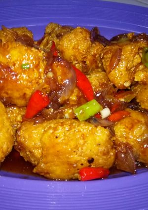 Foto resep Tahu krispi lada hitam