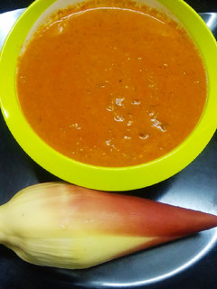 வாழைப்பூ குருமா (Vaazhaipoo kuruma recipe in tamil) செய்முறை முக்கிய புகைப்படம்