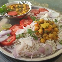 A picture of Choley Chawal.