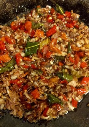 Foto resep Sambal ikan keranjang