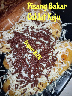 Foto resep Pisang Bakar Coklat Keju