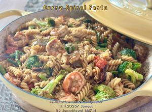 Gambar Curry Spiral Pasta