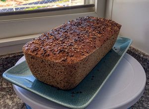 Una foto de Pan con semillas 100% integral