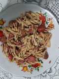 Fusilli Sosis Kornet